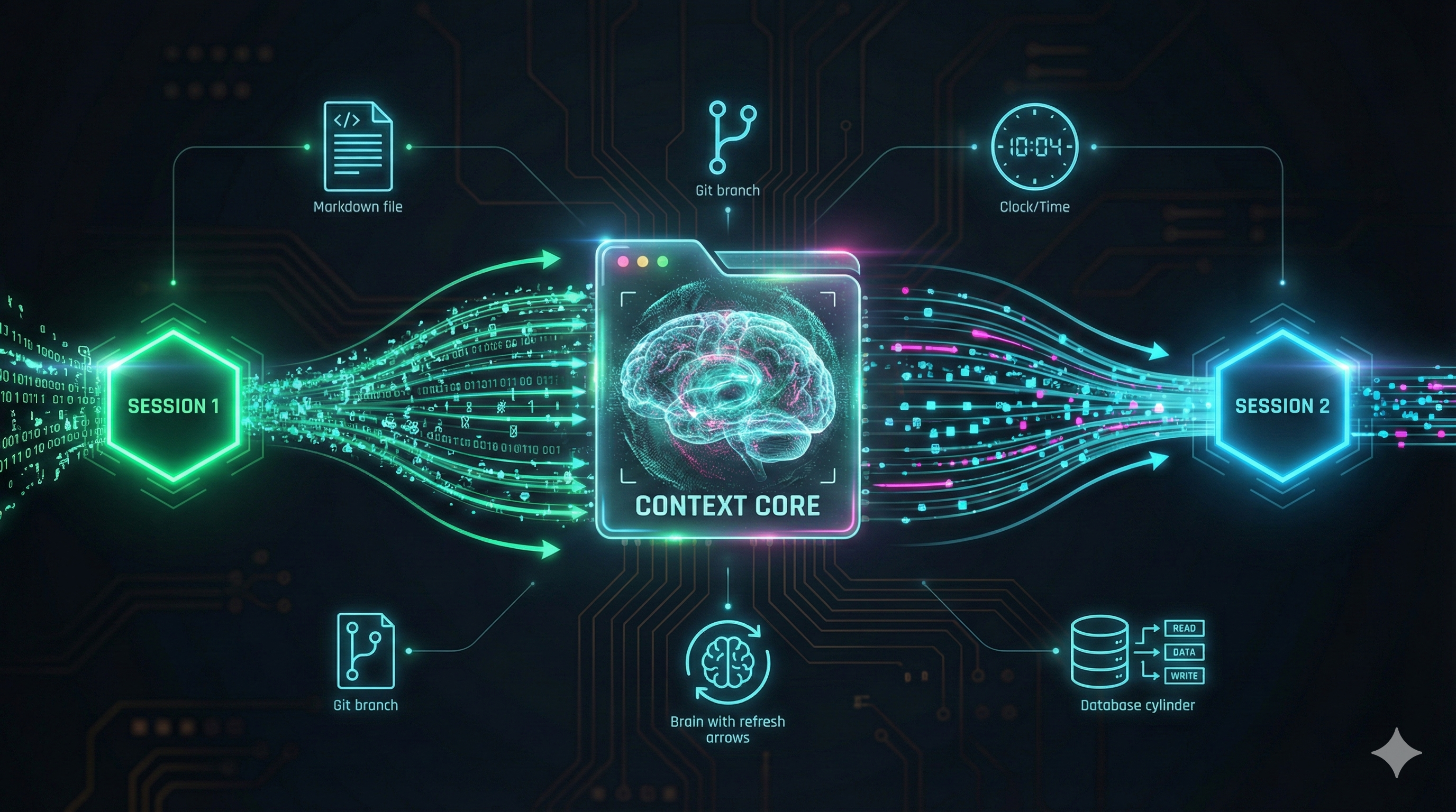 Context Flow Visualization