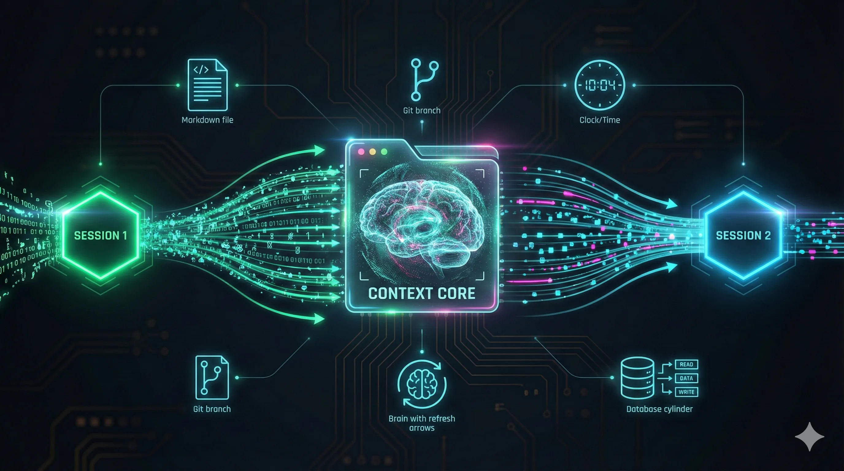 Context Flow Visualization