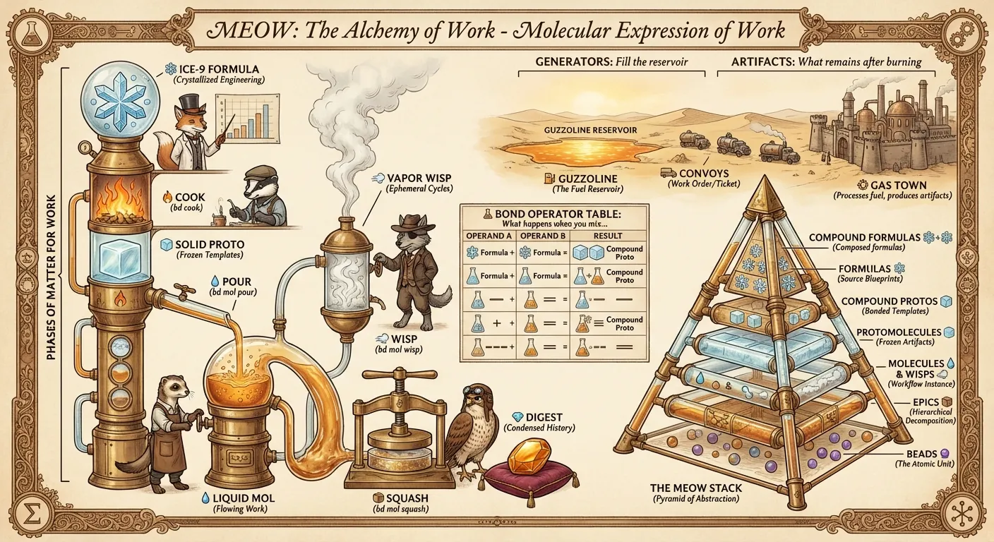 MEOW: The Alchemy of Work